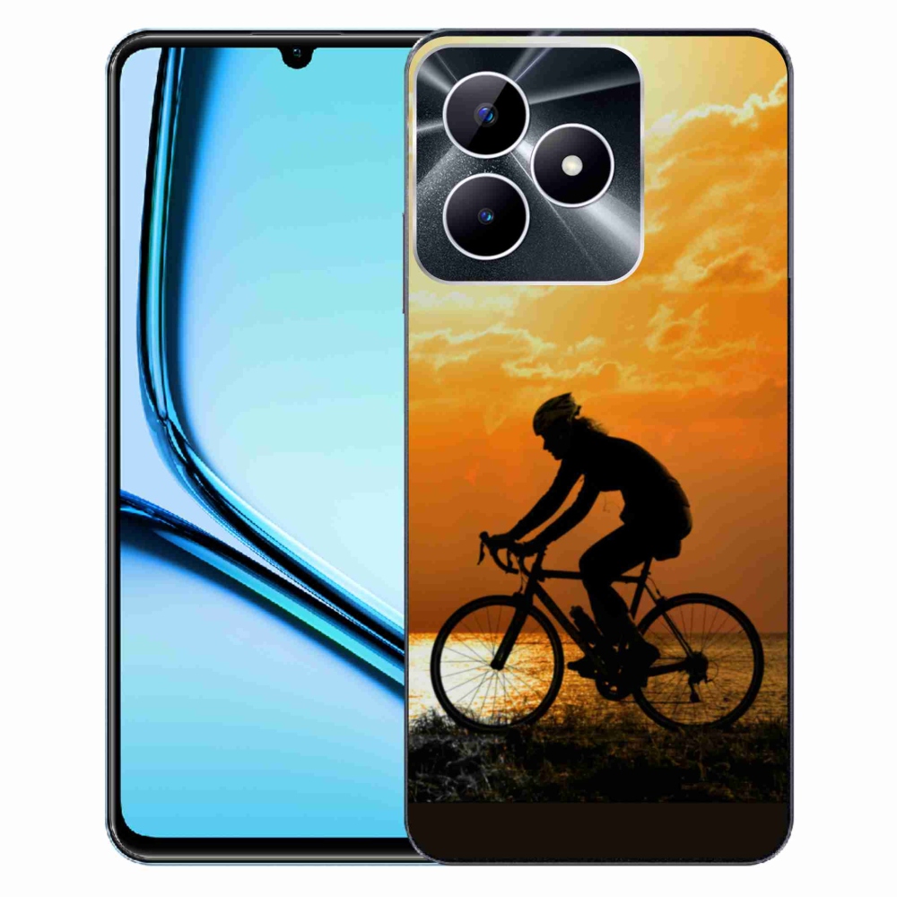 Gelový kryt mmCase na Realme Note 50 - cyklovýlet