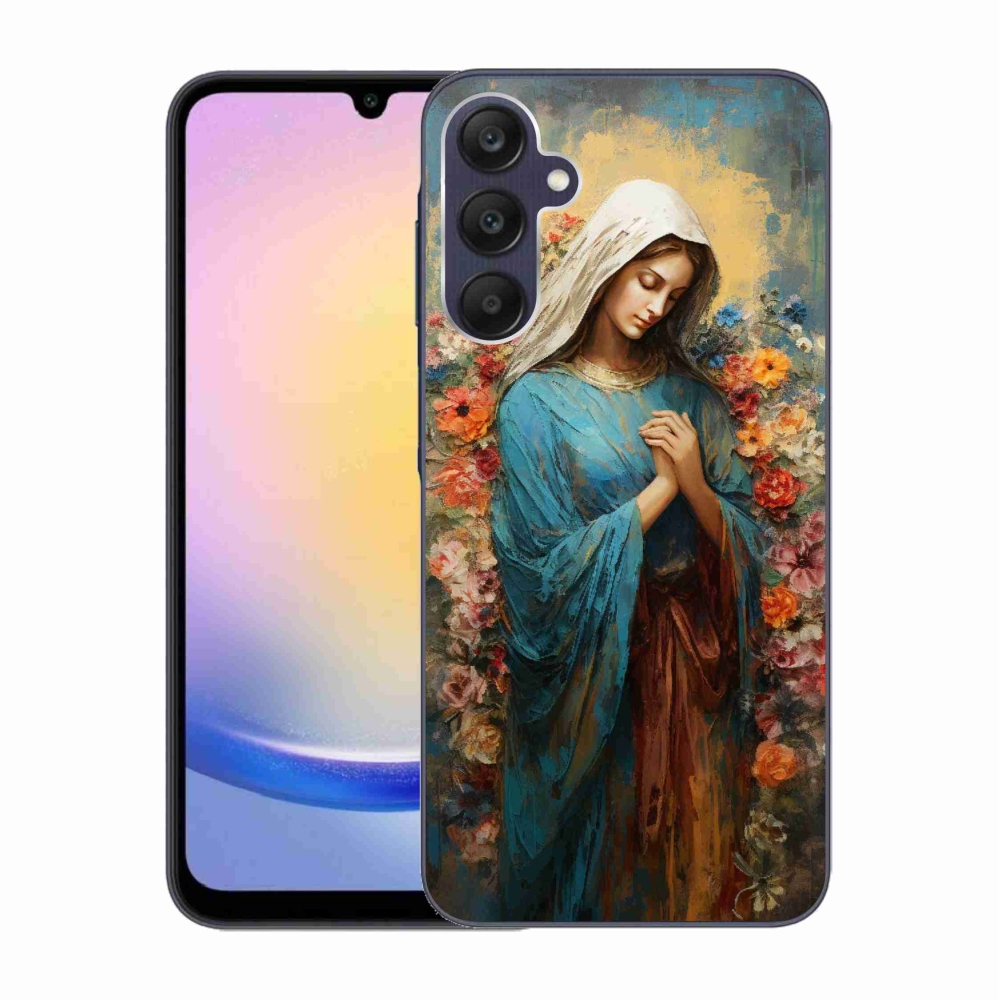 Gelový kryt mmCase na Samsung Galaxy A25 5G - svatá žena