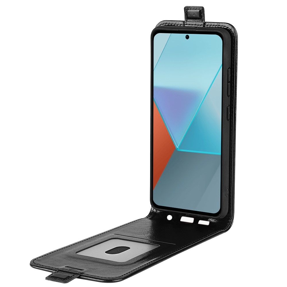 Vertical flipové pouzdro na Xiaomi Redmi Note 13 Pro 5G/Poco X6 5G - černé