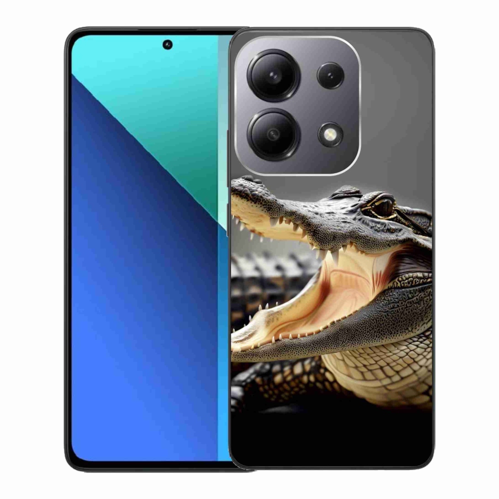 Gelový kryt mmCase na Xiaomi Redmi Note 13 - krokodýl