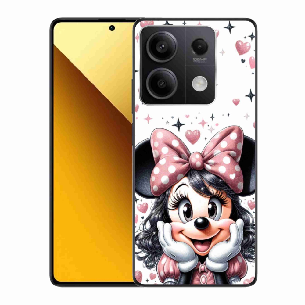 Gelový kryt mmCase na Xiaomi Redmi Note 13 5G - minnie