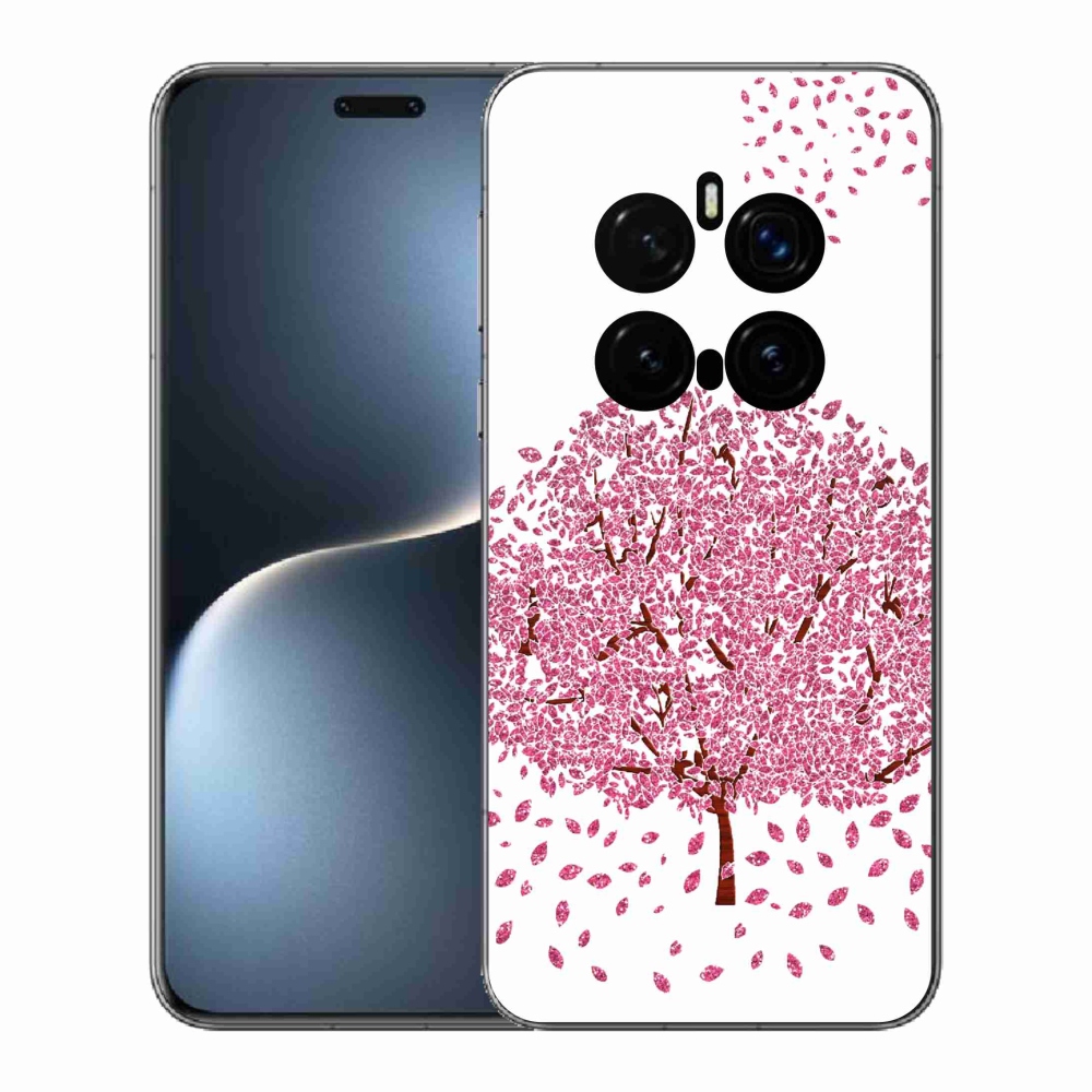Gelový kryt mmCase na Honor Magic 7 Pro 5G - kreslený strom s listy