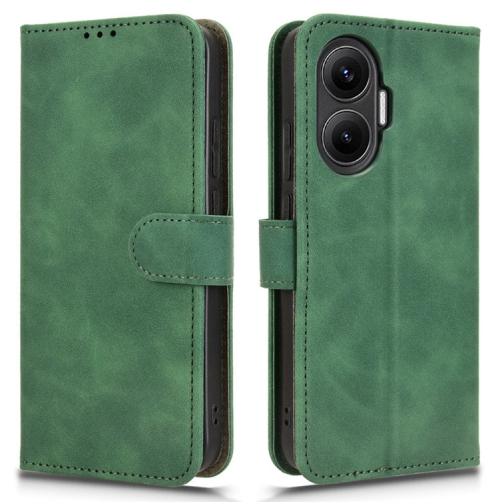 Feel knížkové pouzdro na Xiaomi Poco F7 5G - zelené