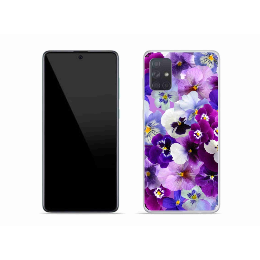 Gelový kryt mmCase na Samsung Galaxy A51 - květiny 9
