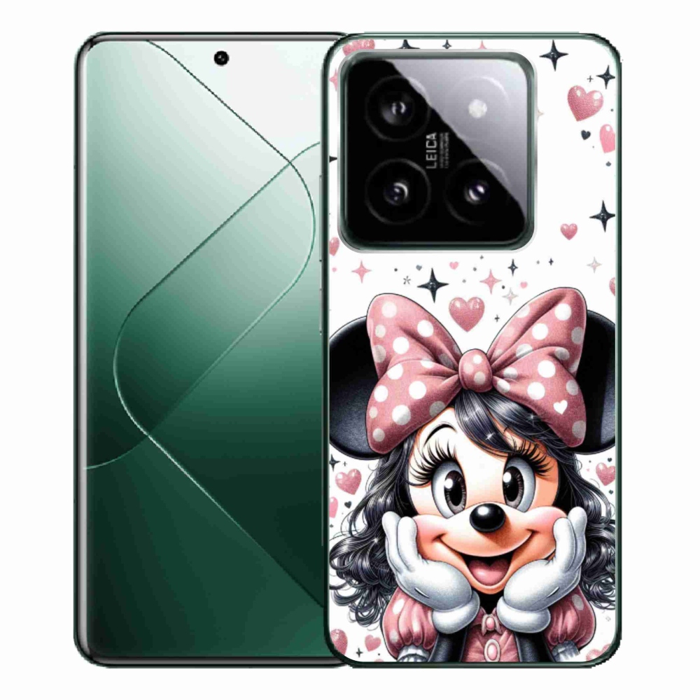 Gelový kryt mmCase na Xiaomi 14 Pro - minnie