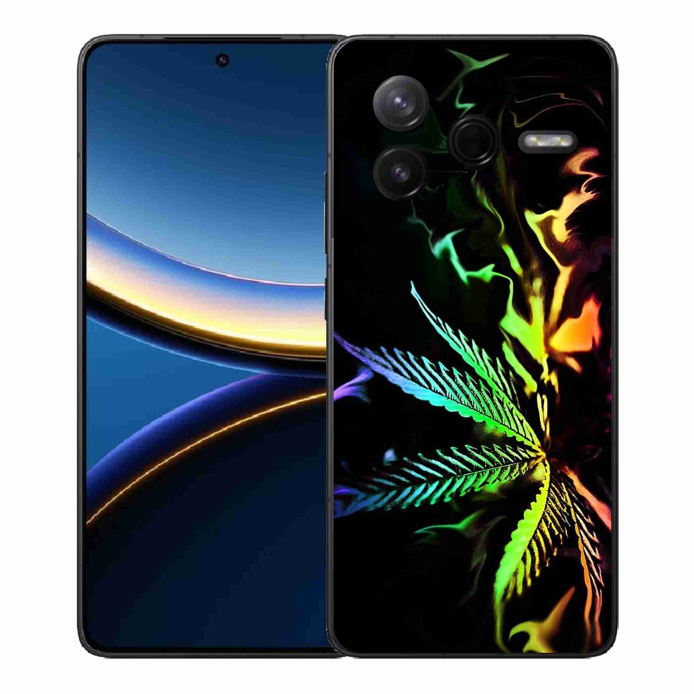 Gelový kryt mmCase na Xiaomi Poco F7 Pro - konopí 2