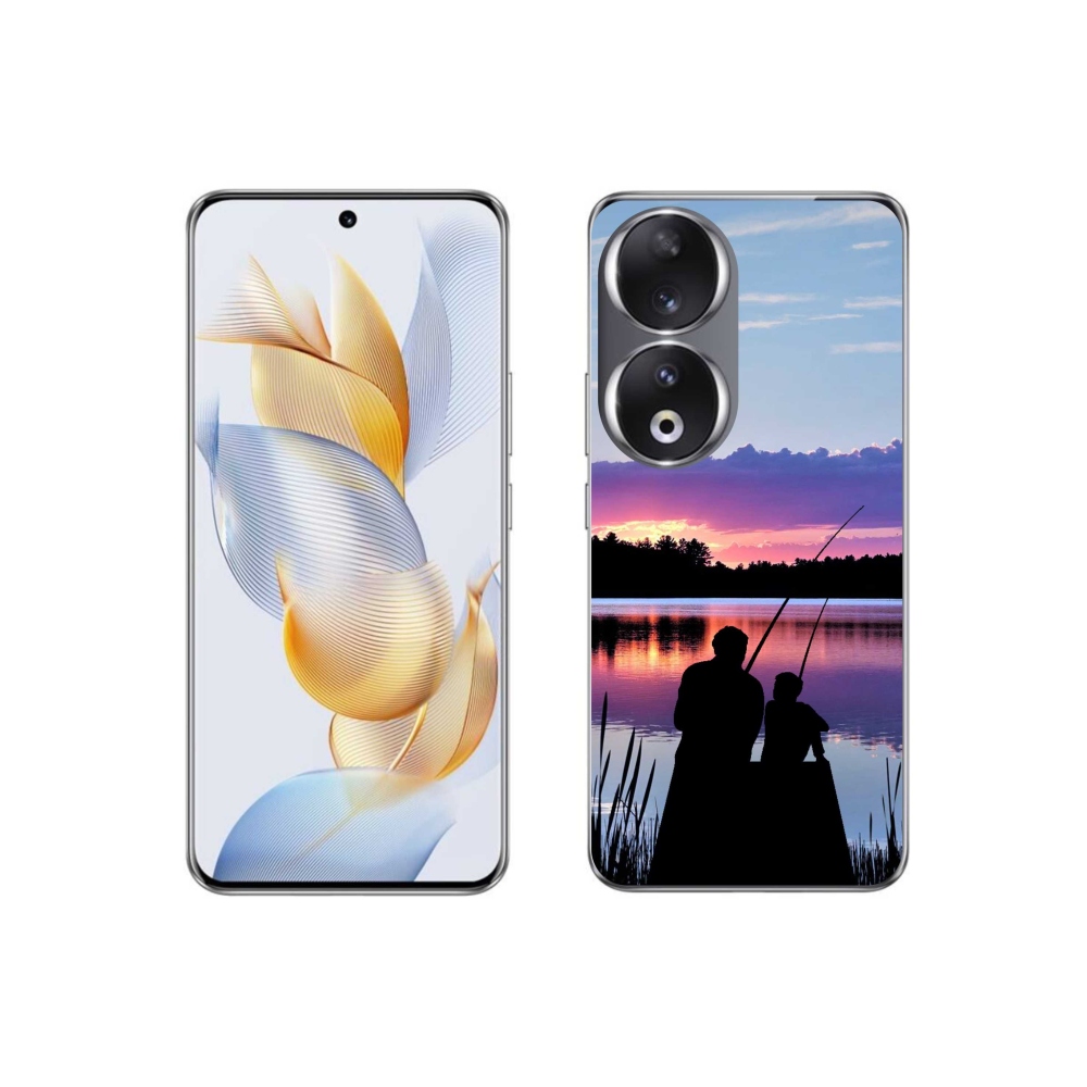 Gelový kryt mmCase na Honor 90 - rybaření 2