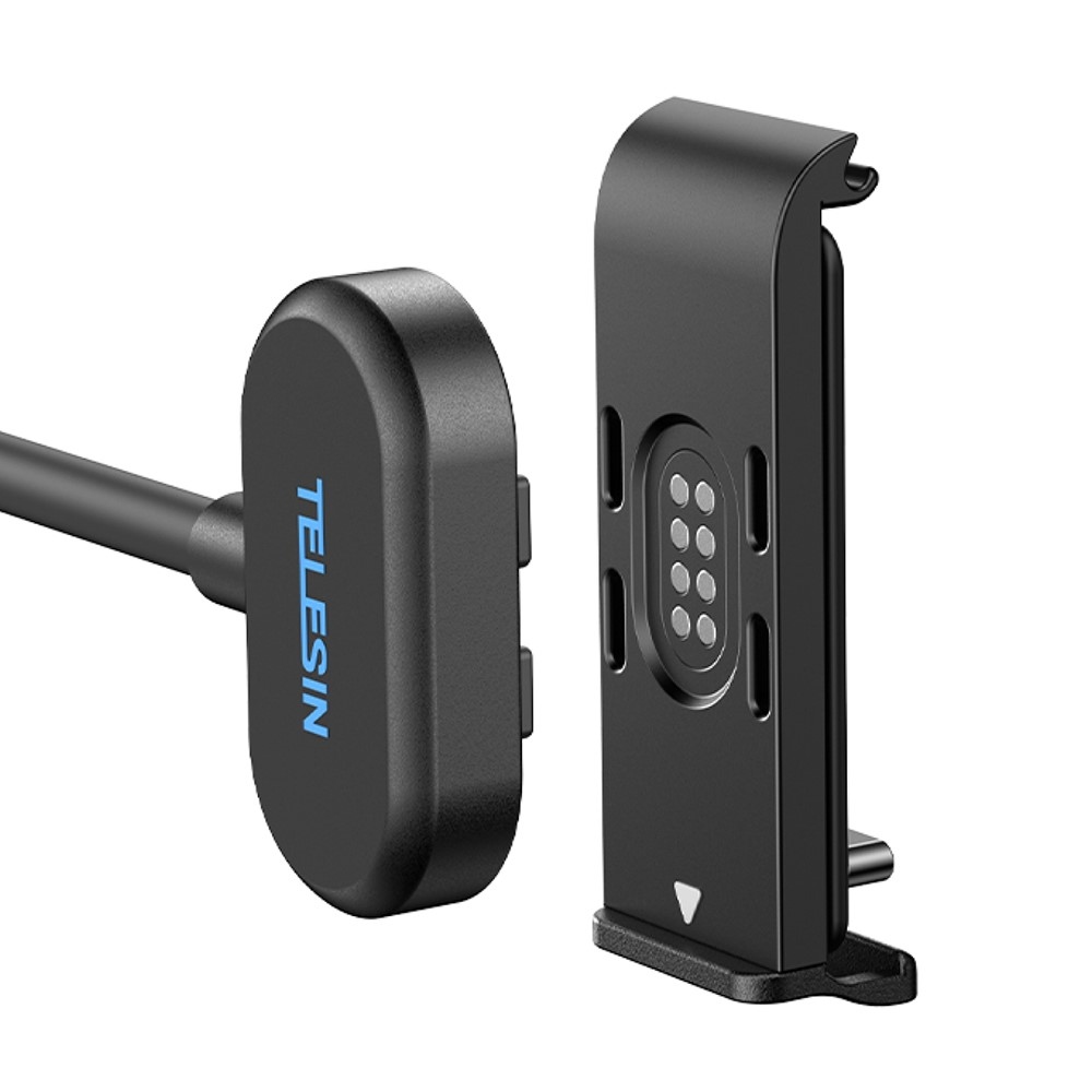 TELESIN magnetický nabíjecí kabel s boční krytkou pro GoPro Hero 13/12/11/10/9