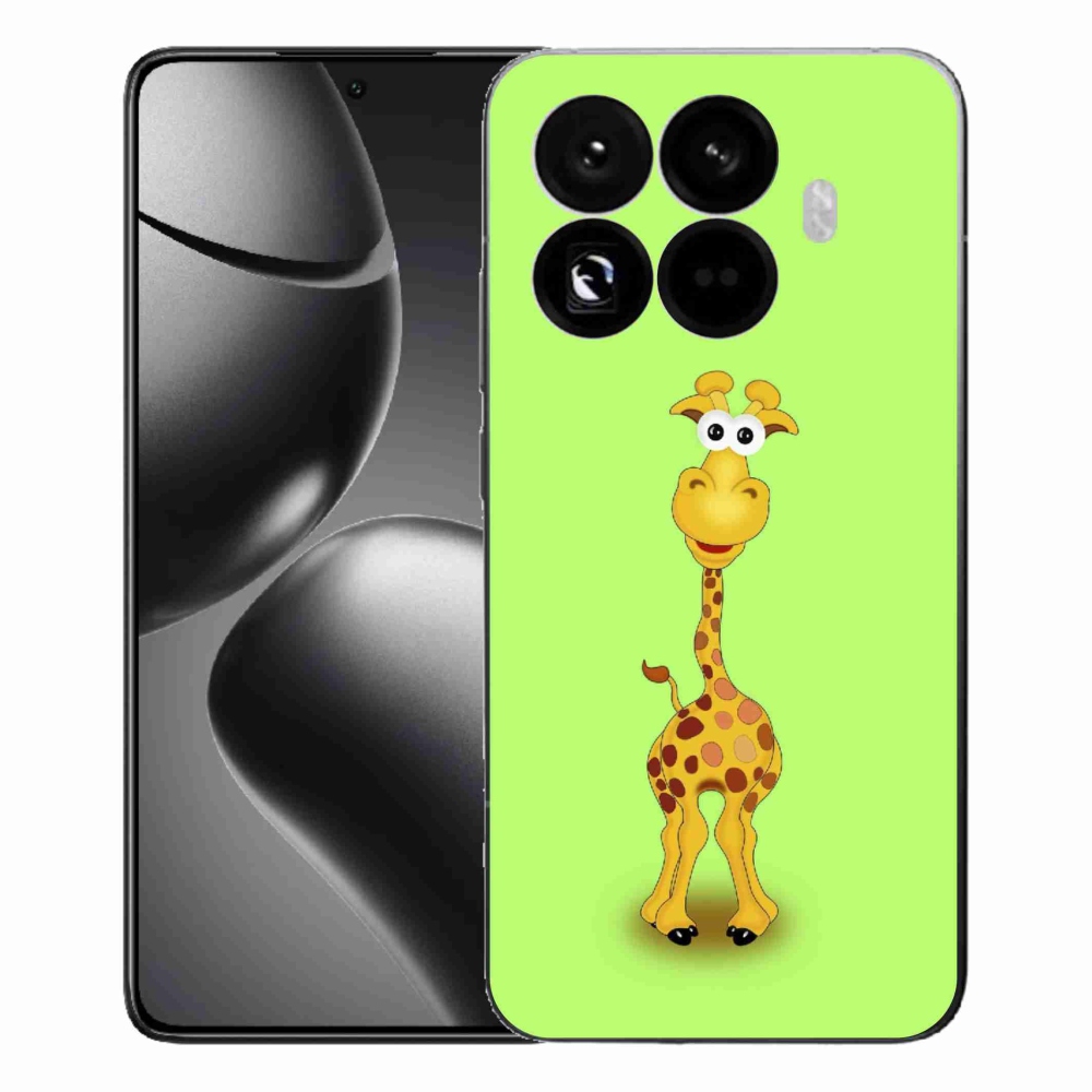 Gelový kryt mmCase na Xiaomi 15T Pro - kreslená žirafa