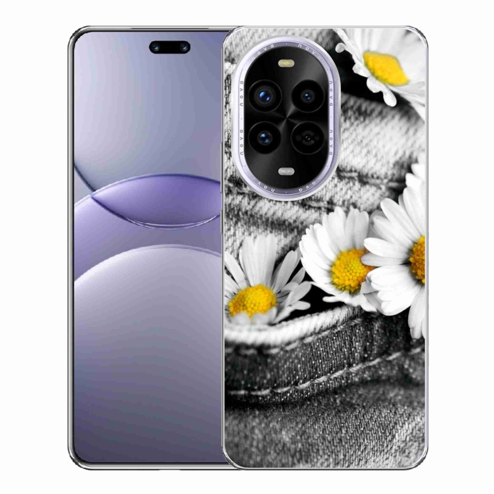 Gelový kryt mmCase na Huawei Nova 13 Pro 5G - kopretiny