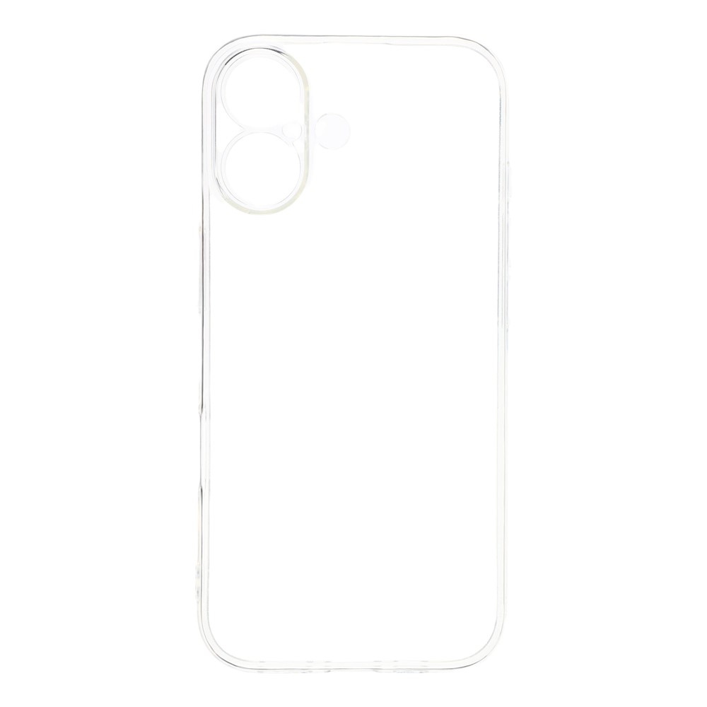 Průhledný gelový obal na iPhone 17 - průhledný