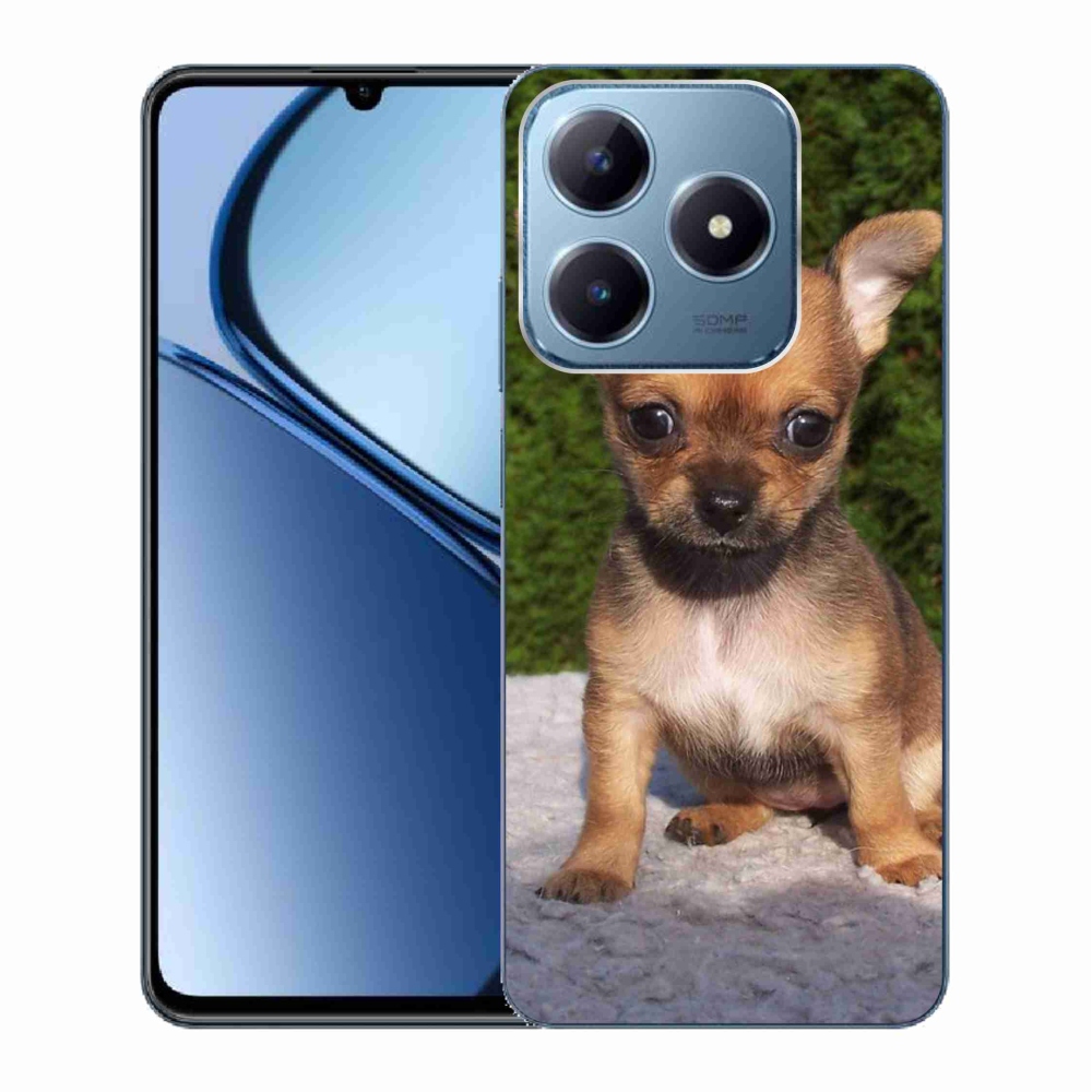 Gelový obal mmCase na Realme C63 - čivava 3