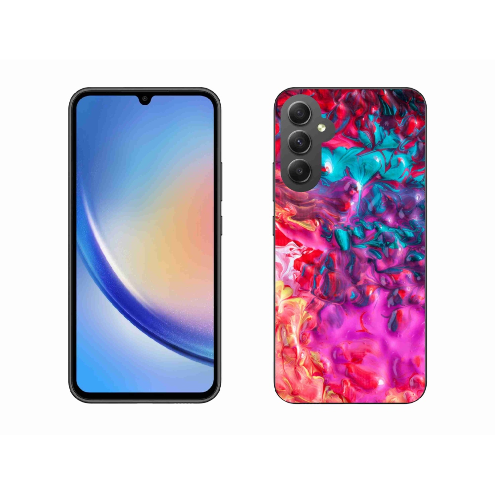 Gelový kryt mmCase na Samsung Galaxy A34 5G - abstrakt 27