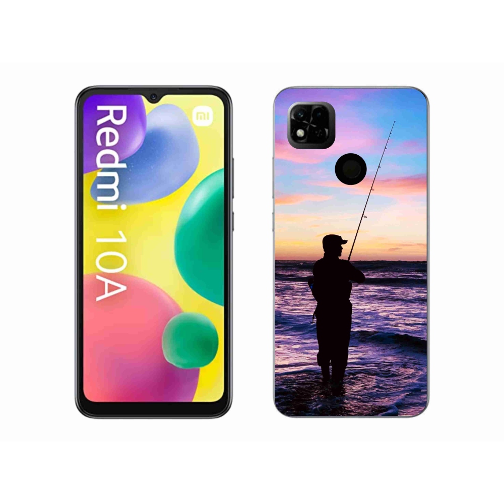 Gelový kryt mmCase na Xiaomi Redmi 10A - rybaření 1