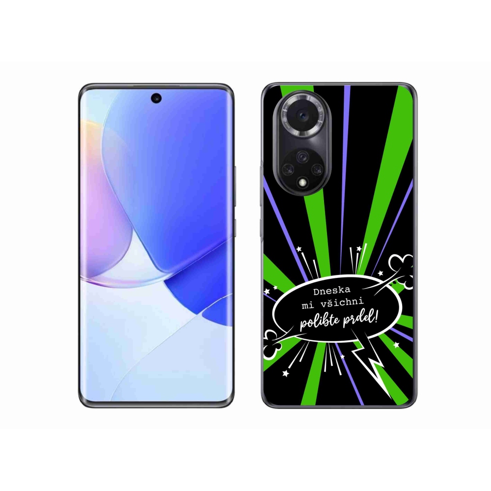 Gelový kryt mmCase na Huawei Nova 9 - vtipný text 15 černé pozadí