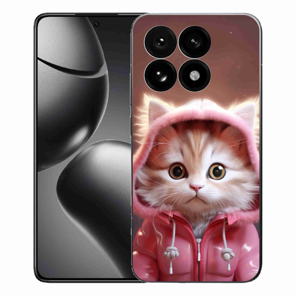 Gelový kryt mmCase na Xiaomi 15T - roztomilé kotě 3