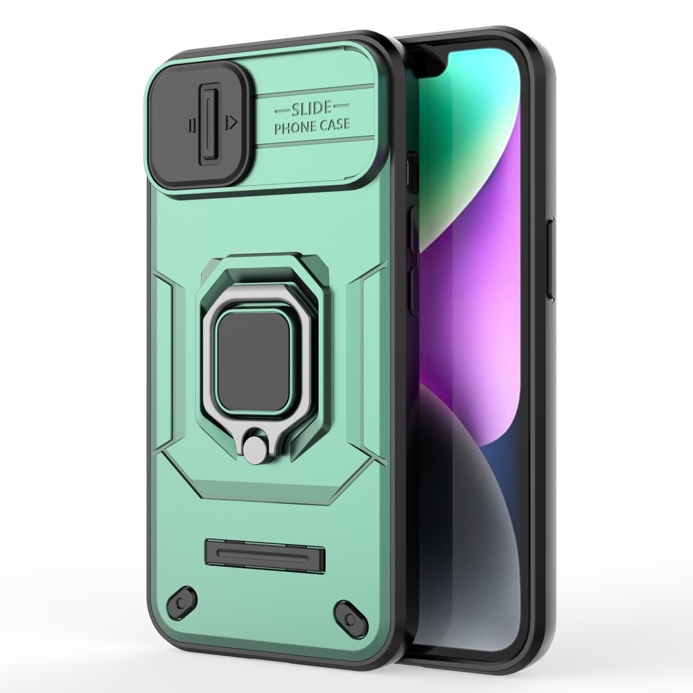 Shock odolný kryt na iPhone 15 - zelený