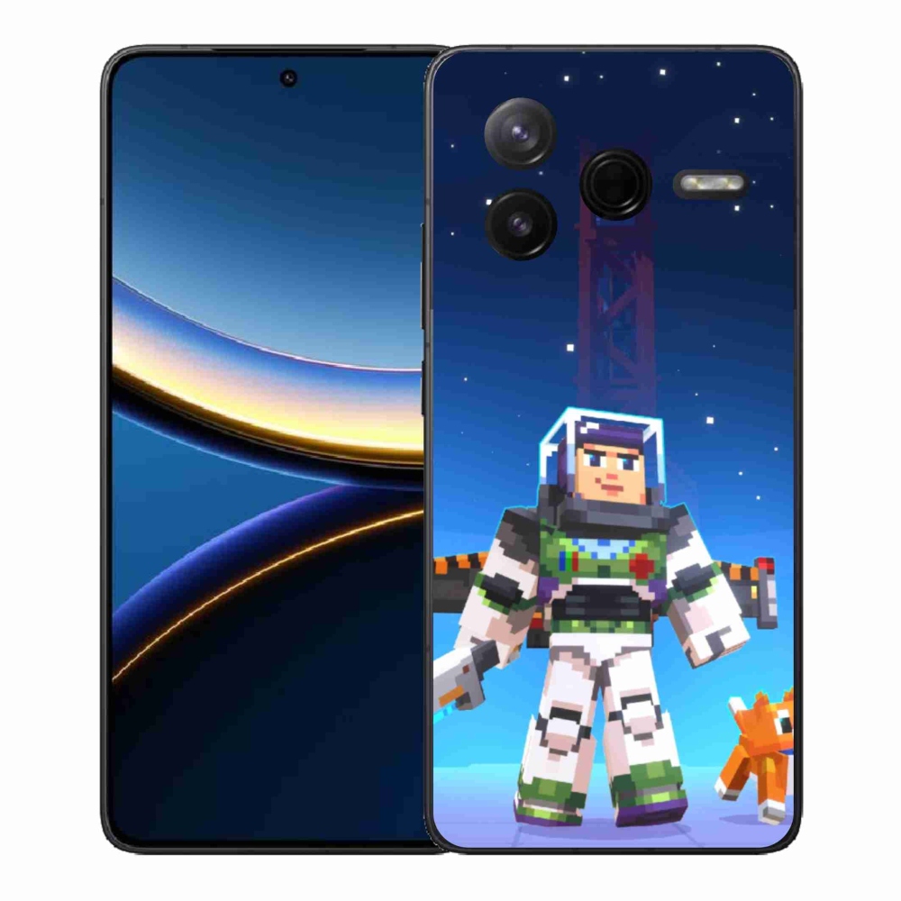 Gelový kryt mmCase na Xiaomi Poco F7 Pro - minecraft 2