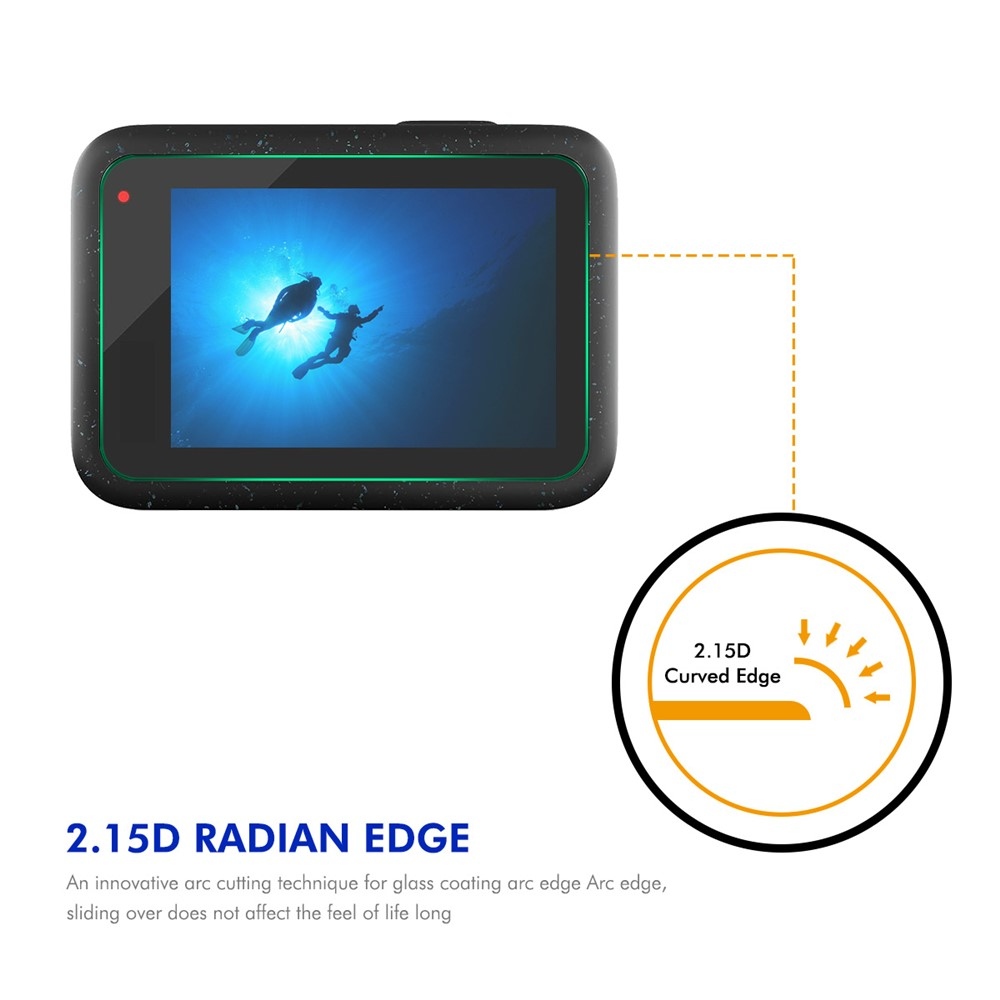 Ochranné tvrzené sklo na objektiv a displej pro GoPro HERO13 (3 ks)