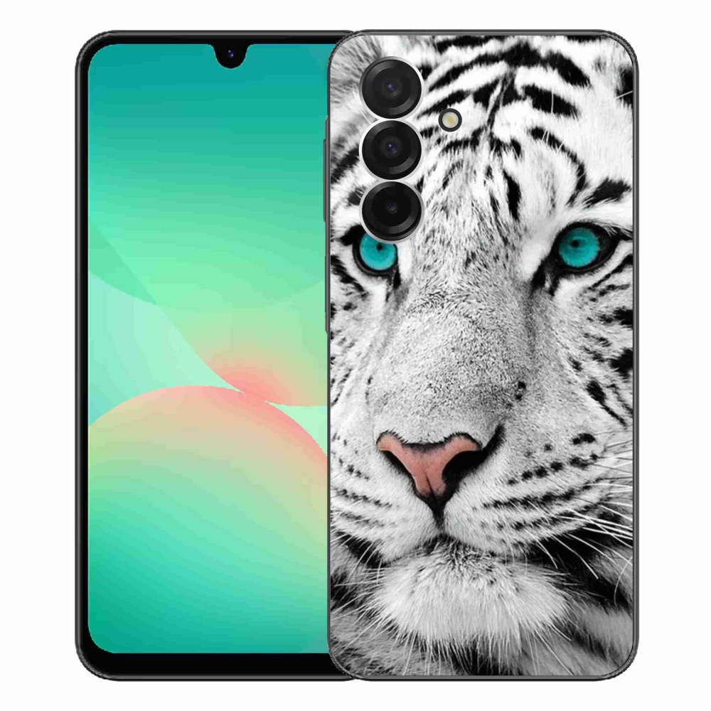 Gelový kryt mmCase na Samsung Galaxy A26 5G - bílý tygr