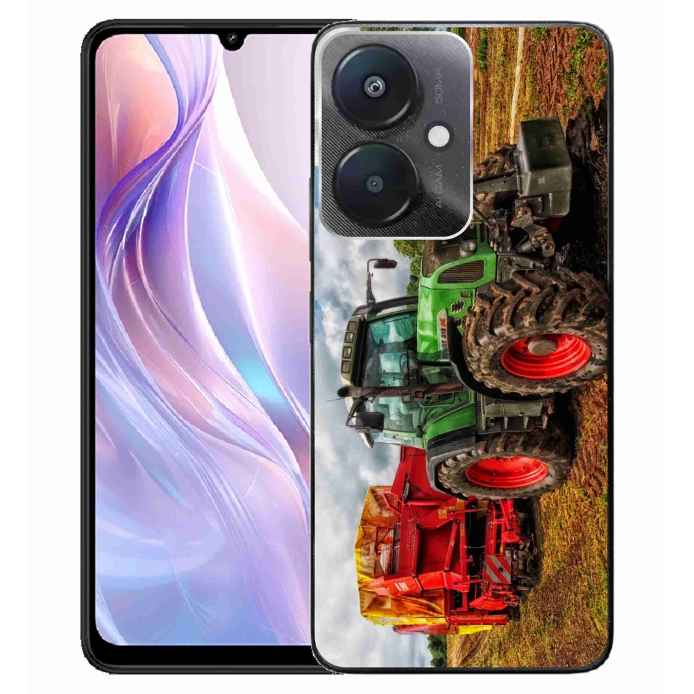 Gelový kryt mmCase na Xiaomi Redmi 13C 5G - traktor 4