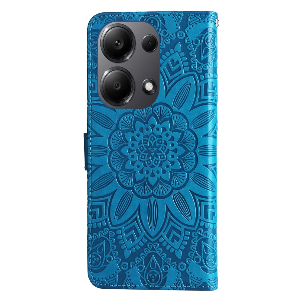 Sunflower knížkové pouzdro na Xiaomi Redmi Note 14S/Note 13 Pro 4G/Poco M6 Pro - modré