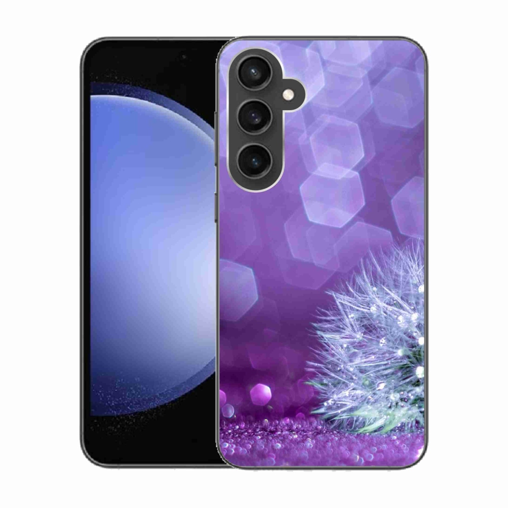 Gelový kryt mmCase na Samsung Galaxy S23 FE - odkvetlá pampeliška 2