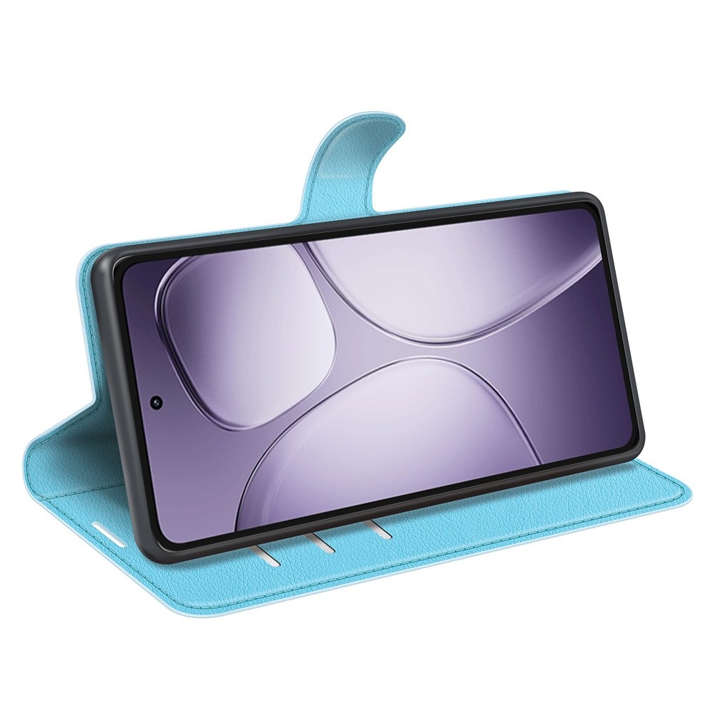 Litchi knížkové pouzdro na Xiaomi 14T Pro - modré