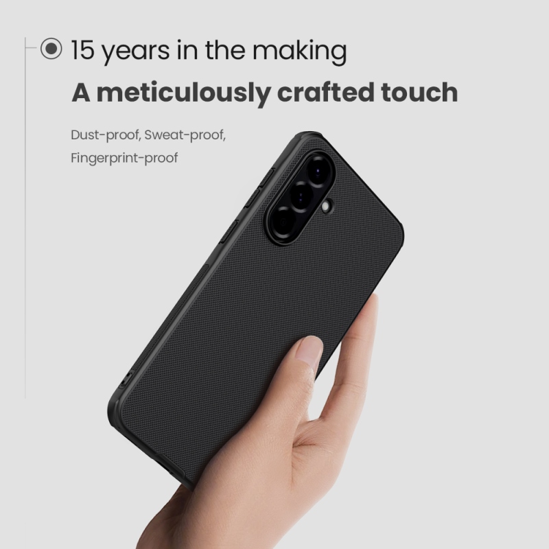 Nillkin Super Frosted PRO Magnetic Zadní Kryt pro Samsung Galaxy A56 5G Black