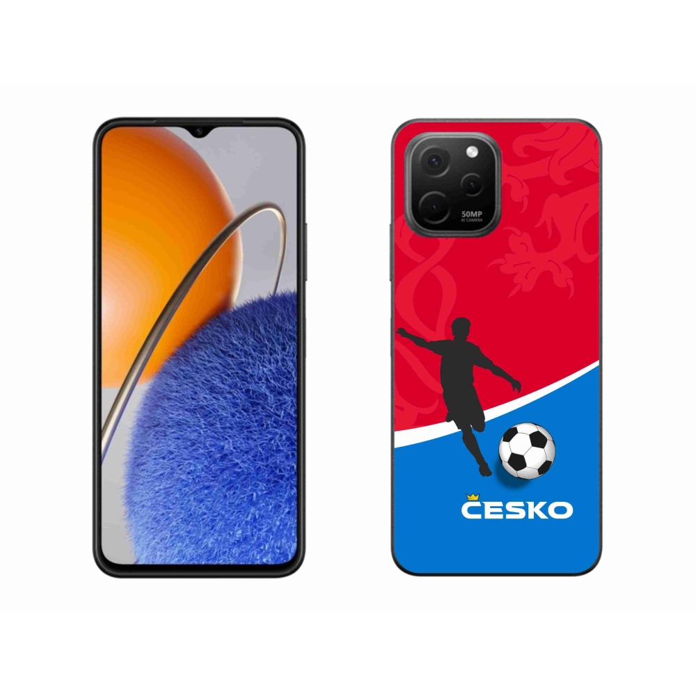 Gelový kryt mmCase na Huawei Nova Y61 - fotbal Česko