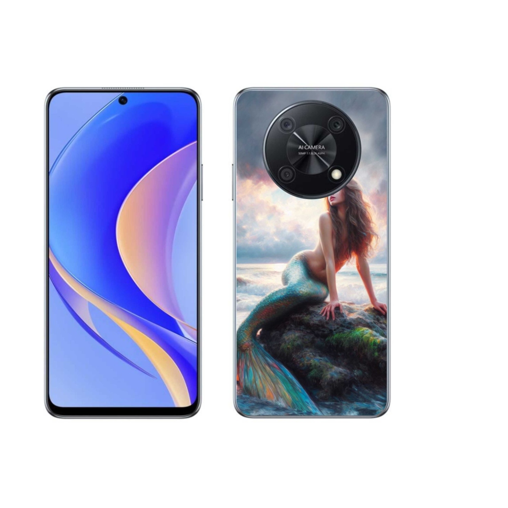 Gelový kryt mmCase na Huawei Nova Y90 - mořská panna
