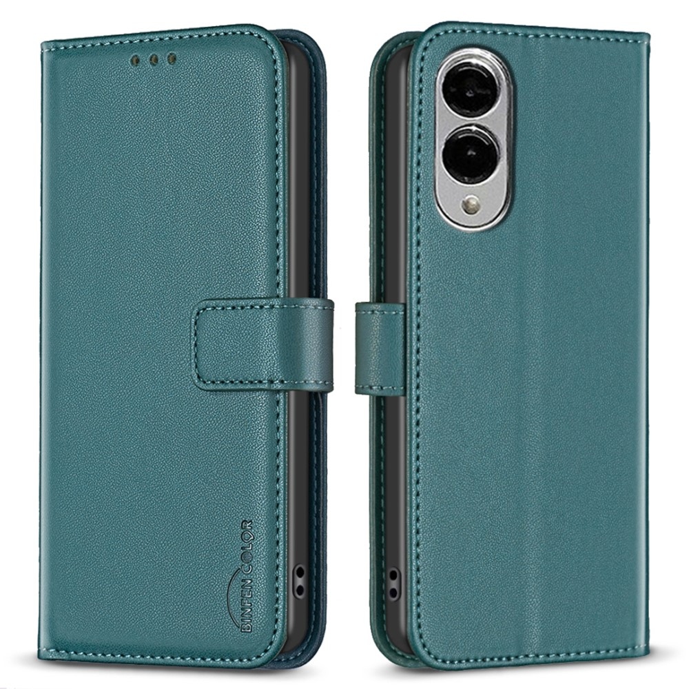 BNF knížkové pouzdro na Samsung Galaxy S25 Edge - zelené