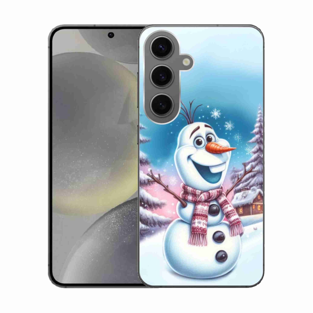 Gelový kryt mmCase na Samsung Galaxy S24 - ledové království