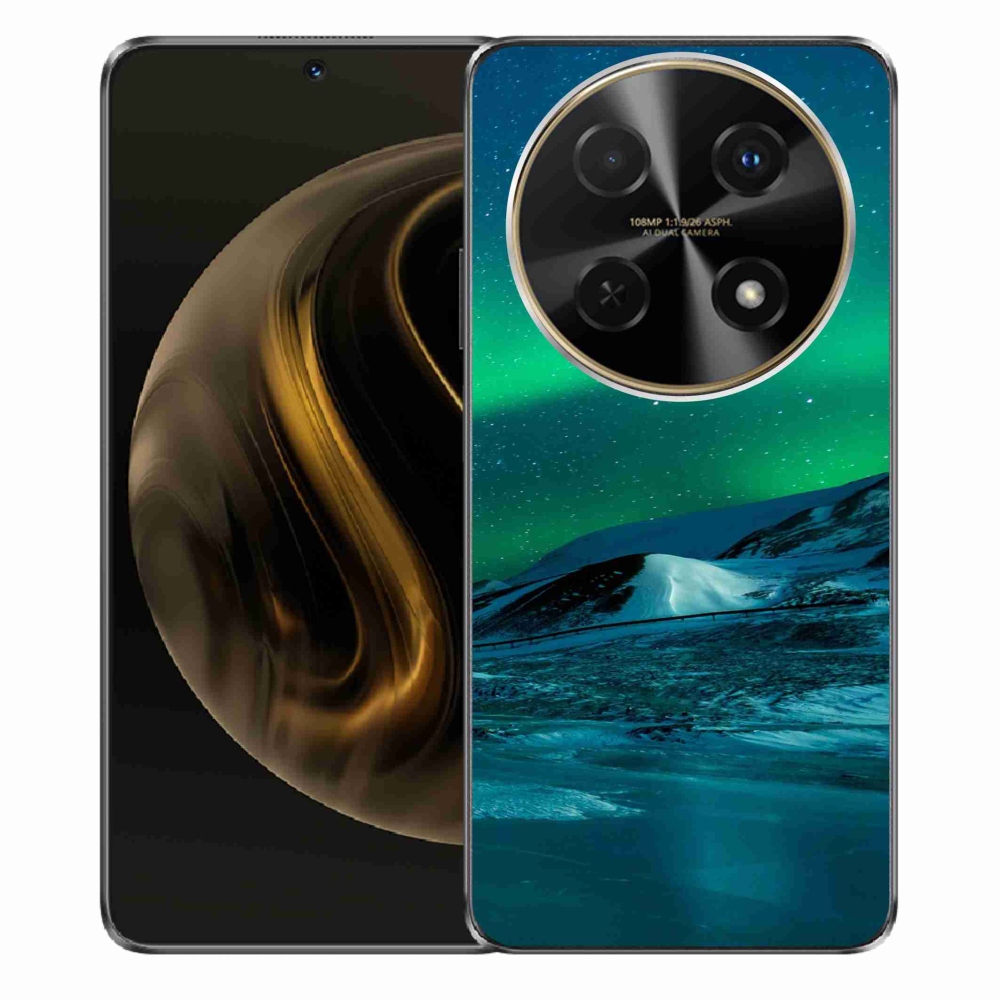 Gelový kryt mmCase na Huawei Nova 12i - polární záře