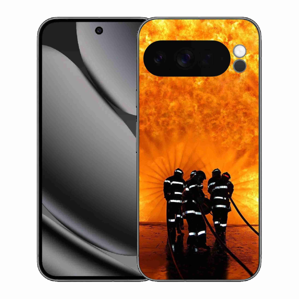 Gelový kryt mmCase na Google Pixel 10 Pro XL - požár