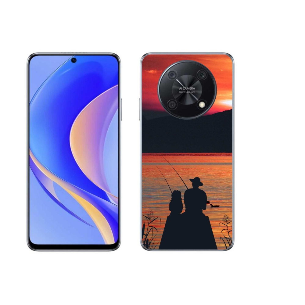 Gelový kryt mmCase na Huawei Nova Y90 - rybaření 3