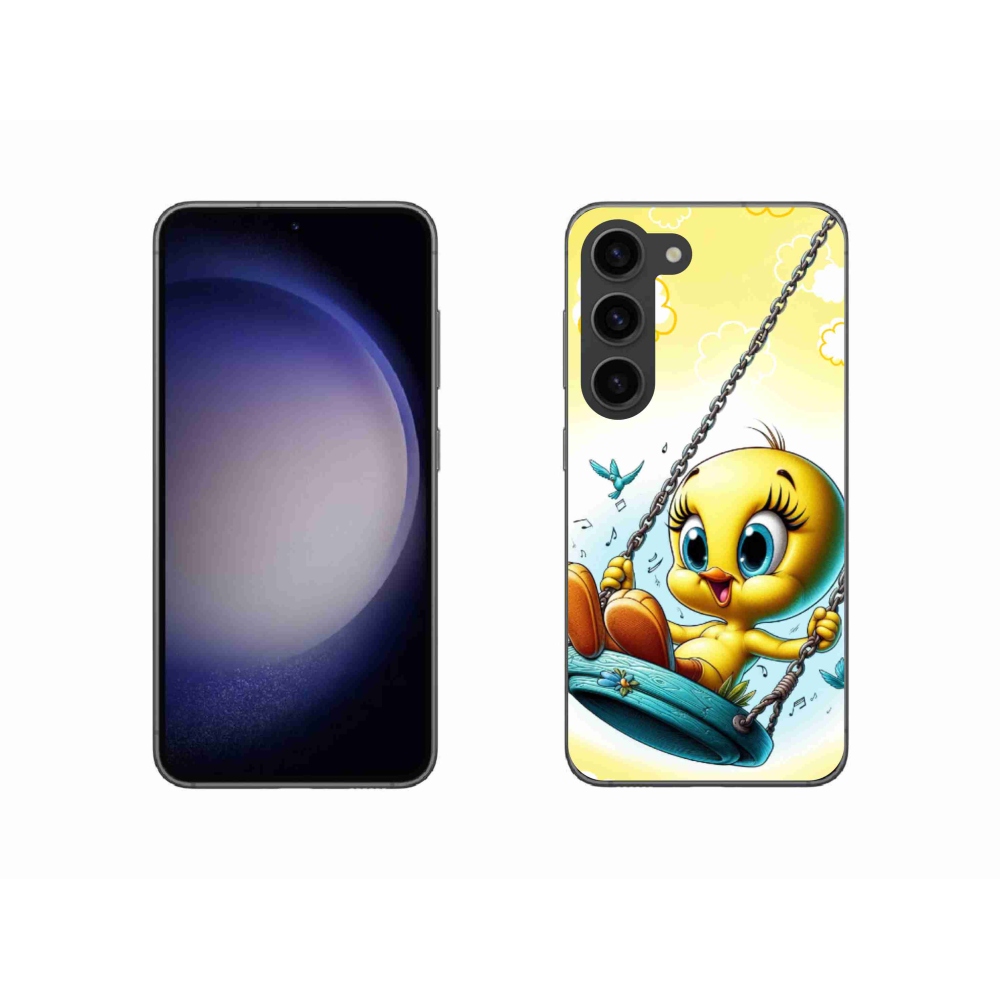 Gelový kryt mmCase na Samsung Galaxy S23 5G - tweety