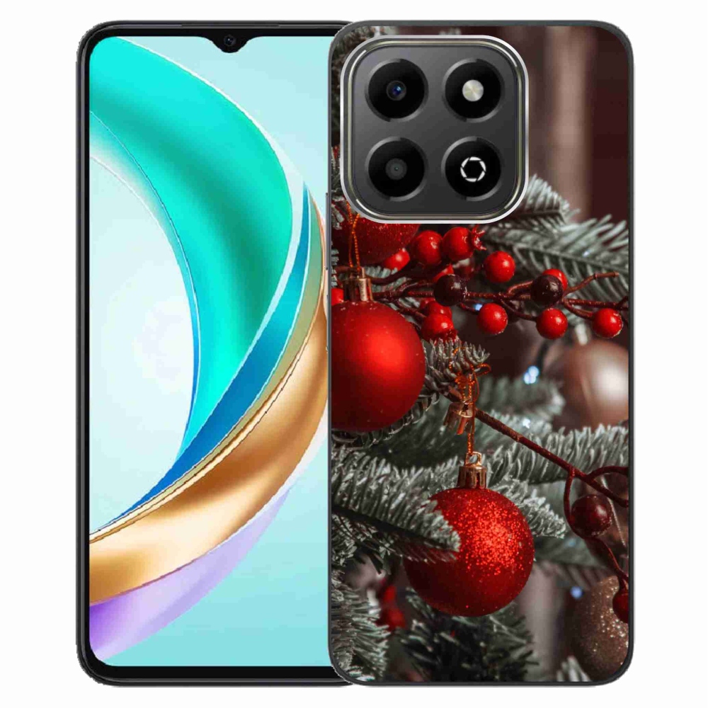 Gelový kryt mmCase na Honor X6b - vánoční ozdoby 2