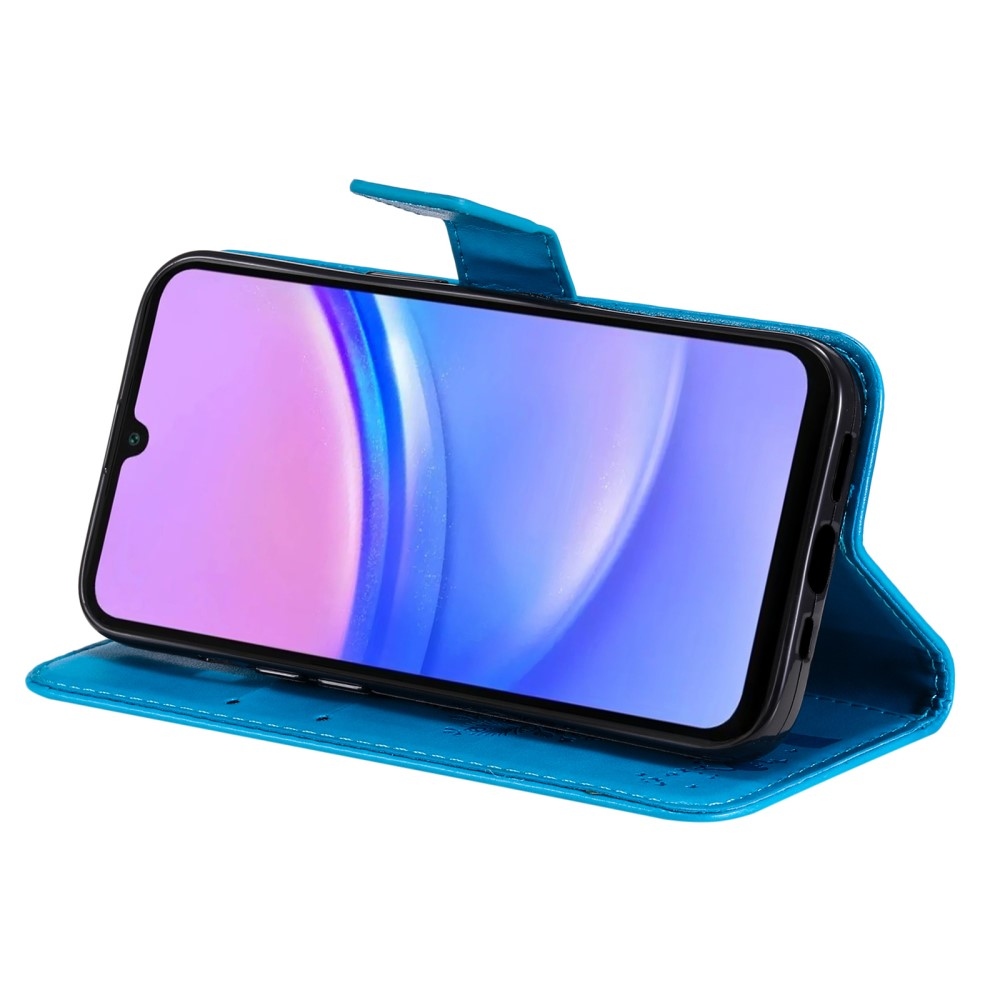 Trees knížkové pouzdro na Samsung Galaxy A16 4G/5G/A26 5G - modré