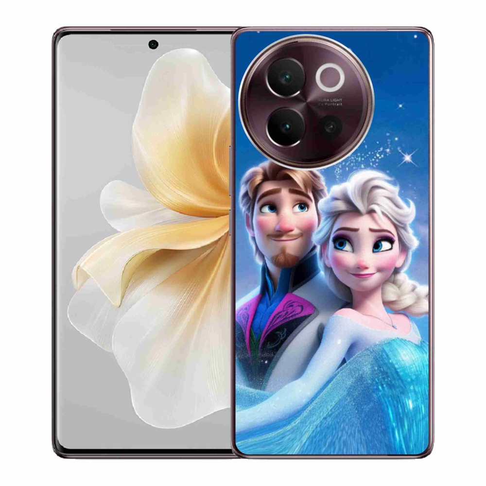 Gelový kryt mmCase na Vivo V40 Lite 5G - ledové království 1