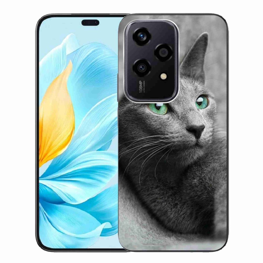 Gelový kryt mmCase na Honor 200 Lite 5G - kočka 2