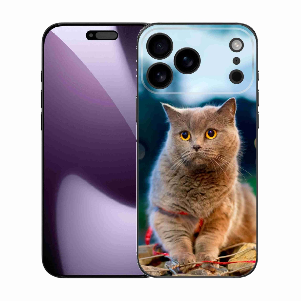 Gelový kryt mmCase na iPhone 17 Pro Max - britská modrá 2