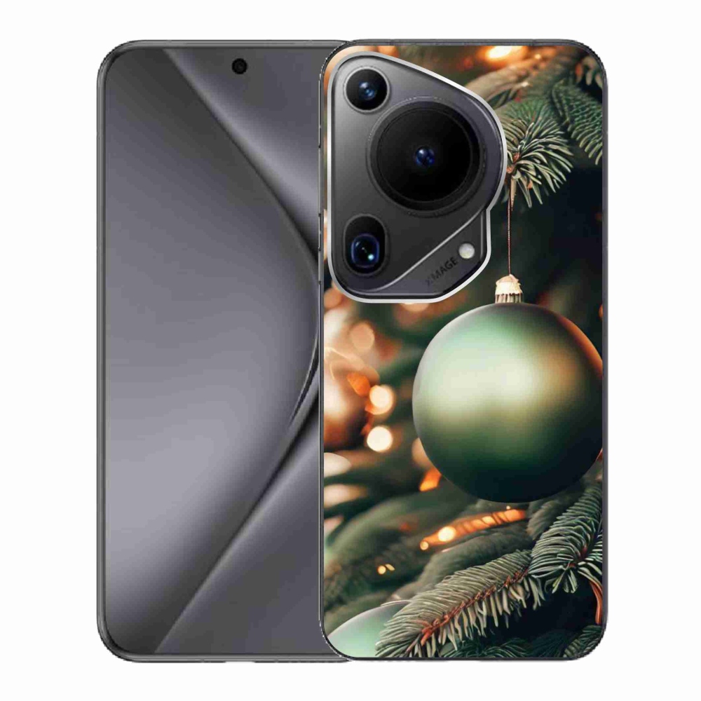 Gelový kryt mmCase na Huawei Pura 70 Ultra - vánoční ozdoby 1