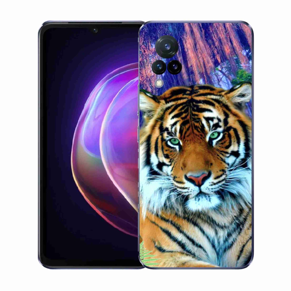 Gelový kryt mmCase na Vivo V21 4G/5G - tygr