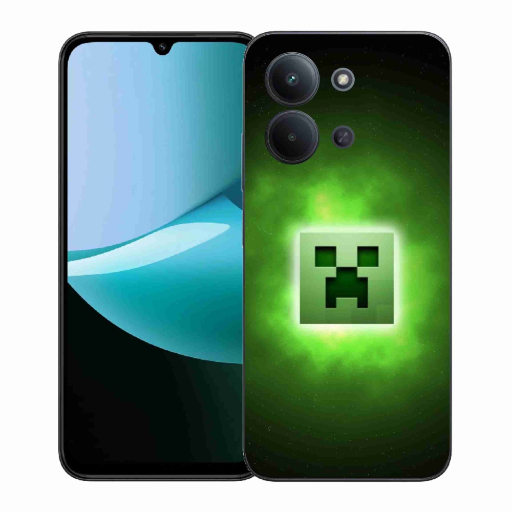 Gelový kryt mmCase na Xiaomi Redmi 15C 4G (171mm)/Poco C85 4G (171mm) - minecraft