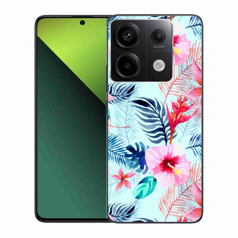 Gelový kryt mmCase na Xiaomi Redmi Note 13 Pro 5G/Poco X6 5G - květiny