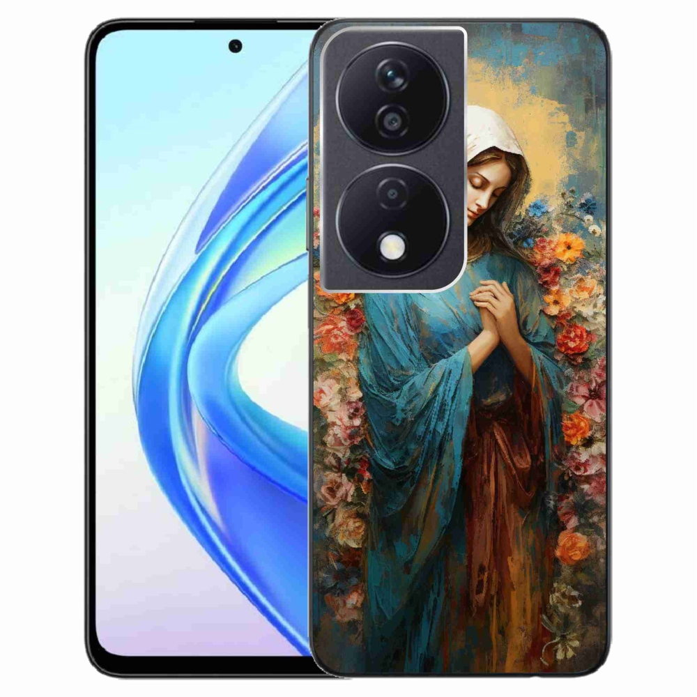 Gelový kryt mmCase na Honor X7b/Honor 90 Smart - svatá žena