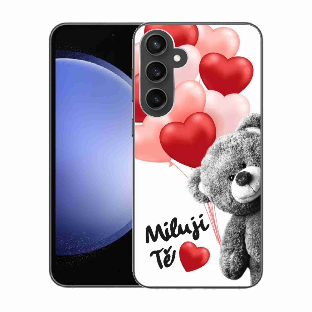 Gelový kryt mmCase na Samsung Galaxy S23 FE - miluji Tě