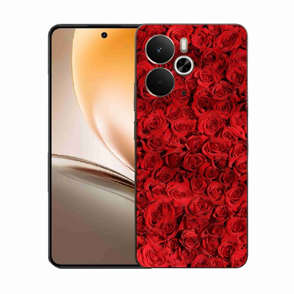 Gelový kryt mmCase na Realme 14 5G - růže