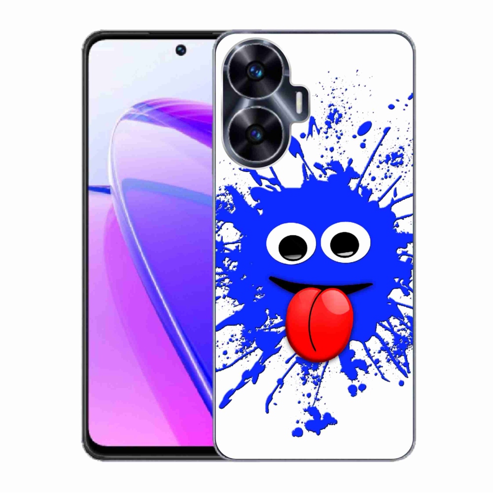 Gelový kryt mmCase na Realme C55 - strašidlo